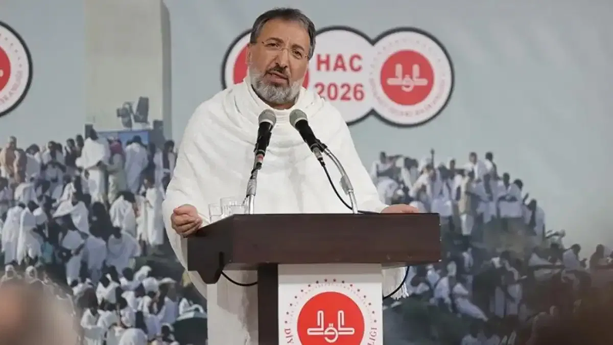 Diyanet İşleri Başkanı Arpaguş’tan Arafat’ta Vakfe duası