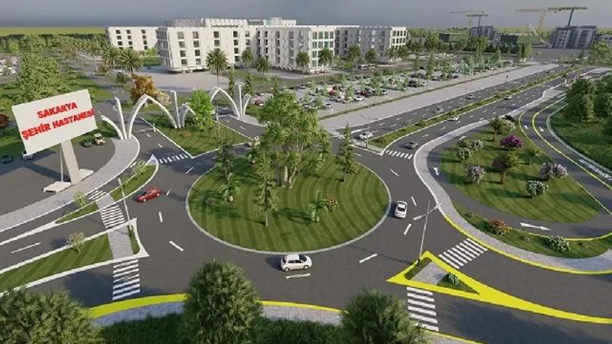Cumhurbaşkanı Erdoğan'ın imzaladığı Sakarya Şehir Hastanesi Yolu'nun detayları belli oldu