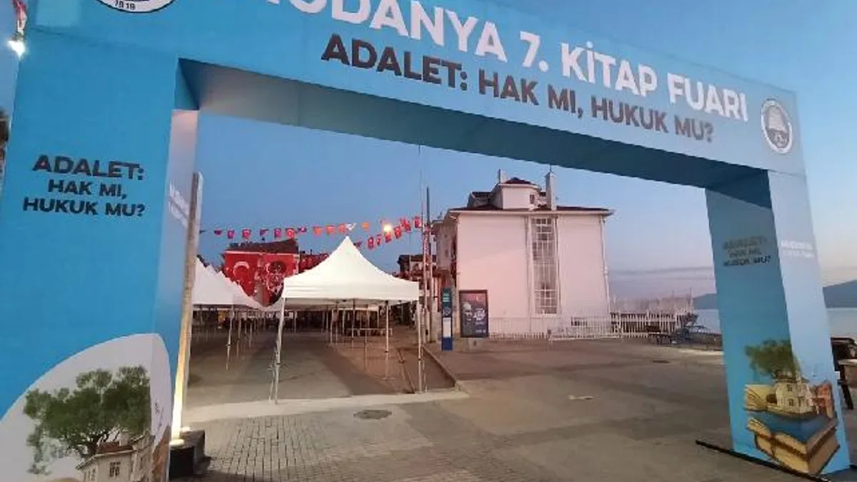 Mudanya 7. Kitap Fuarı 'Adalet'e ses olacak