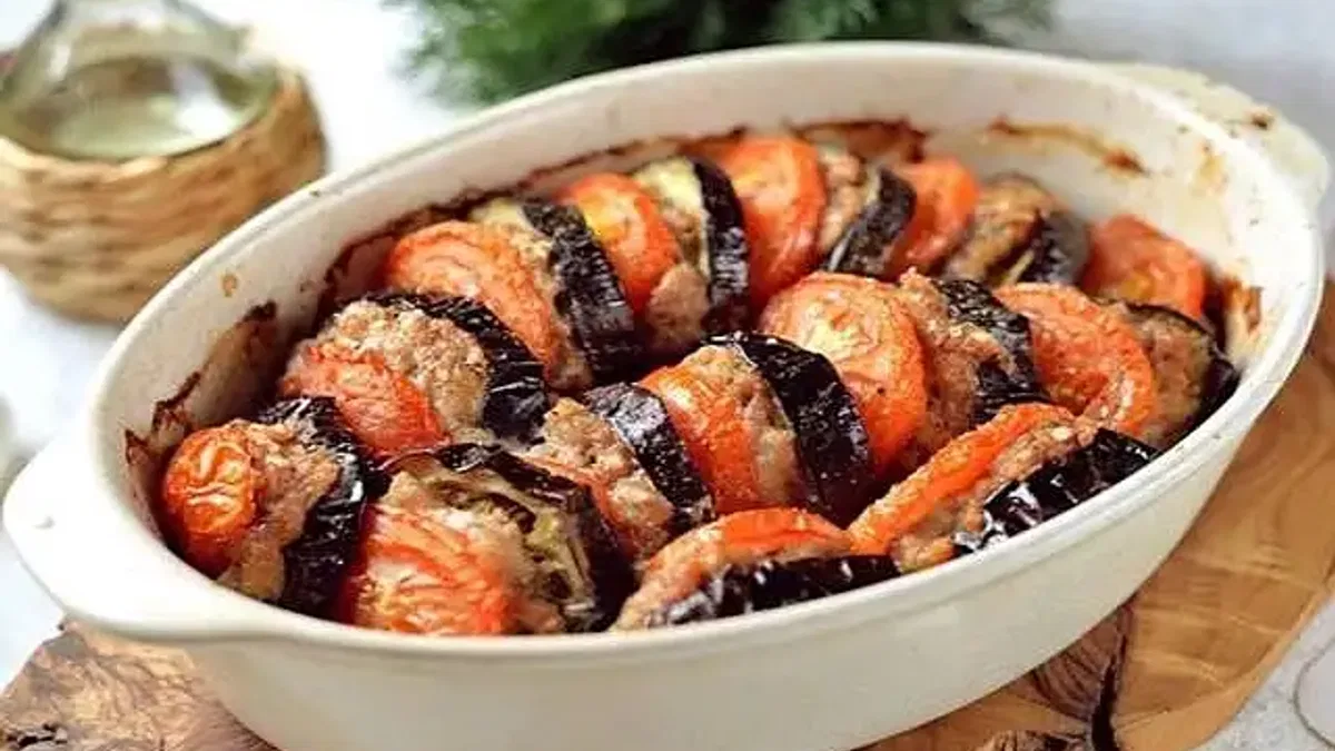 Fırında Patlıcan Kebap Tarifi