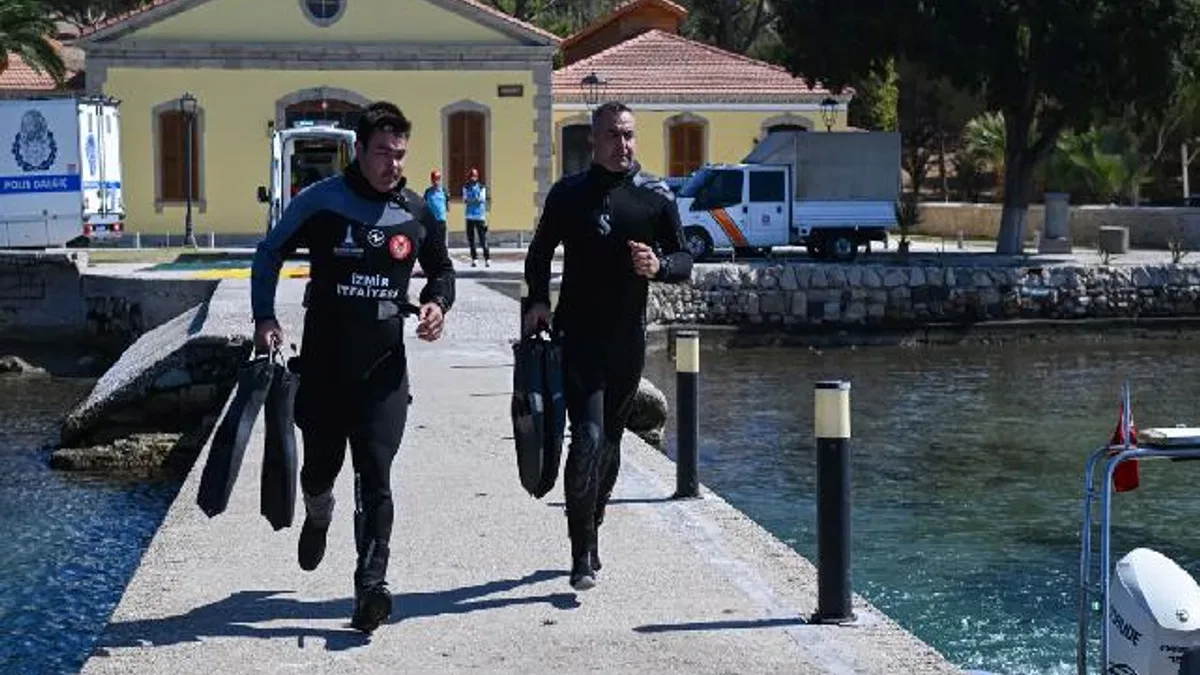 İzmir Urla’da nefes kesen deprem ve tsunami tatbikatı