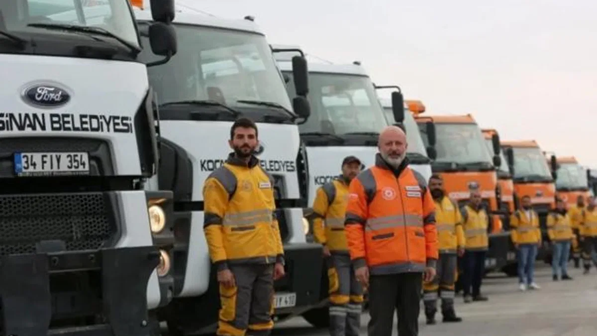 Kayseri Kocasinan'nın freze aracı doğayı koruyor