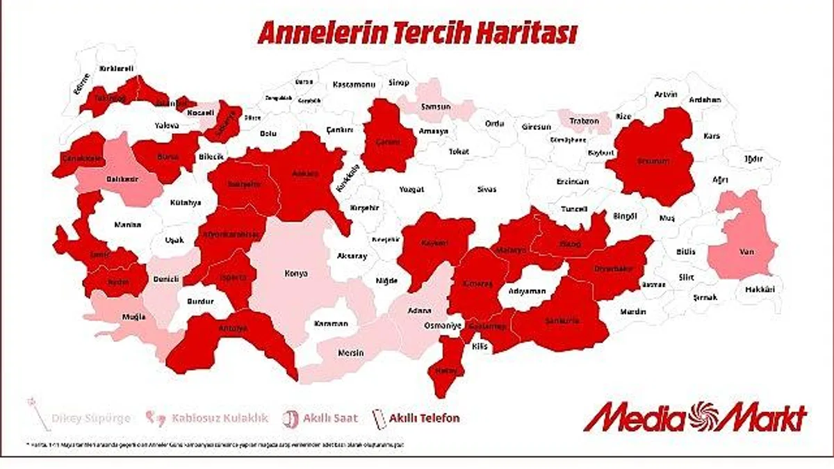 Annelerin Tercih Haritası Belli Oldu: Anneler Günü'nde en çok tercih edilen hediye akıllı telefon!