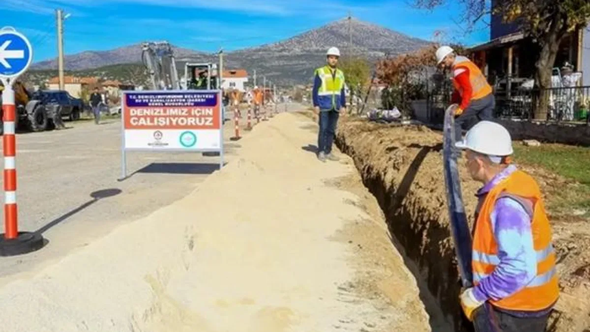 Denizli’de kesintisiz içme suyu için dev altyapı projesi