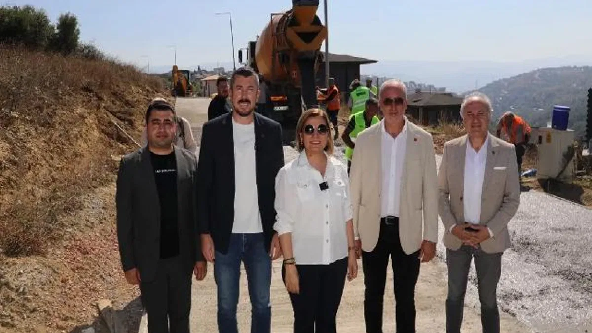 İzmit Belediyesinden Kabaoğlu’na konforlu ve güvenli yollar