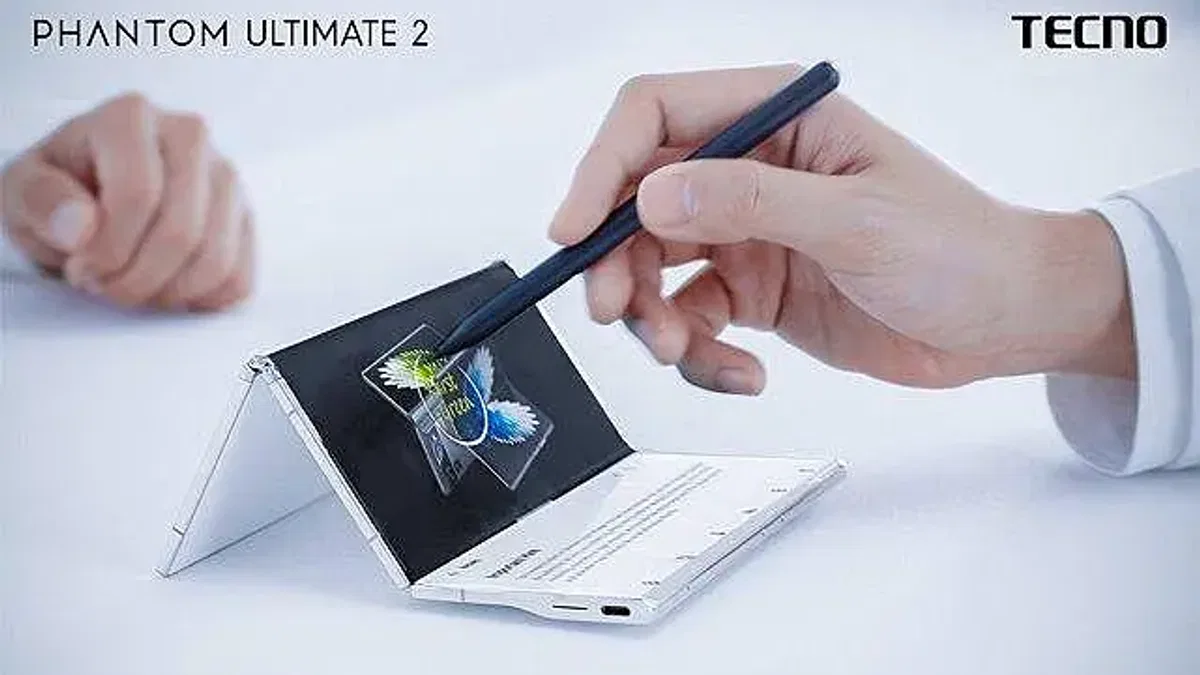 Tecno'dan Üç Katlamalı Yeni Konsept Telefon
