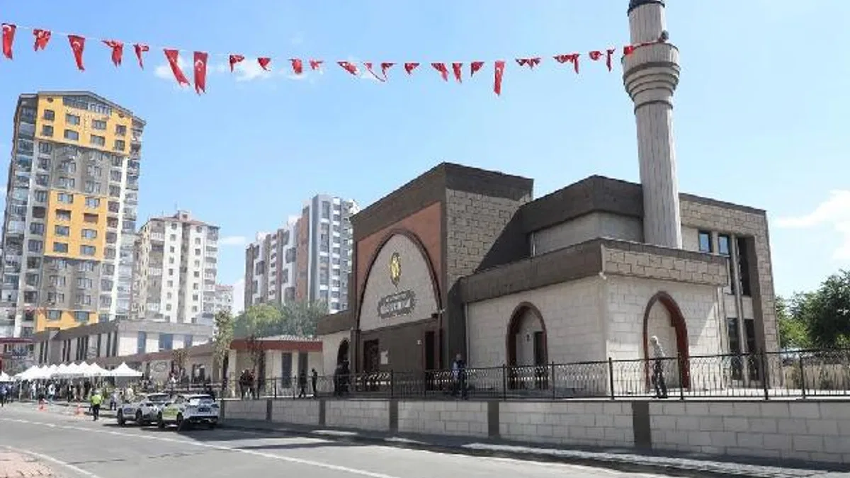 Kayseri Melikgazi'de Ali Başyazıcıoğlu Külliyesi açıldı