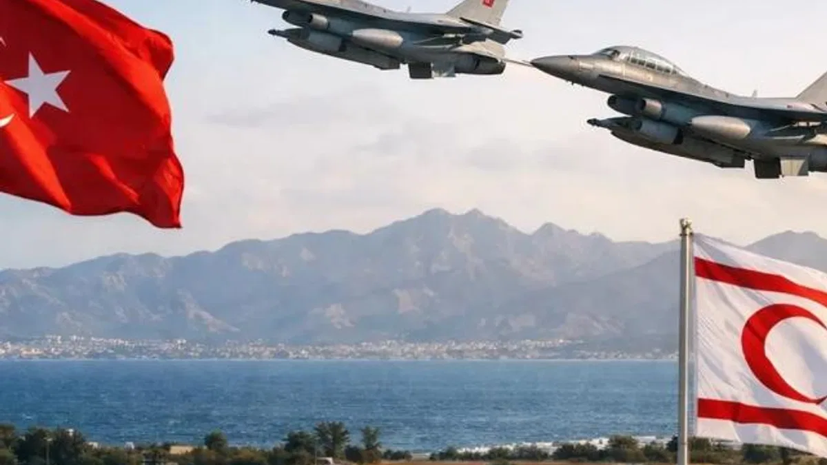 Türkiye'den KKTC'ye askeri takviye! 6 adet F-16 KKTC'ye konuşlandırıldı