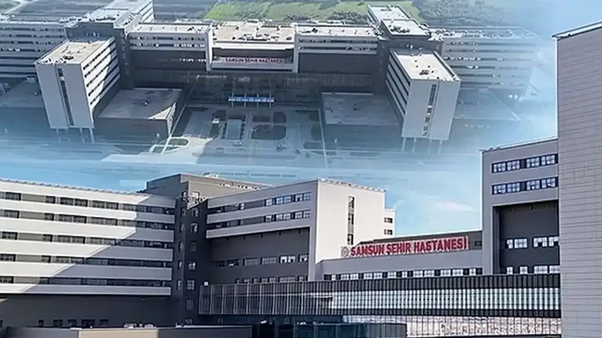 Samsun Şehir Hastanesi hizmete açıldı...  Samsun'a 17 milyar liralık yatırım