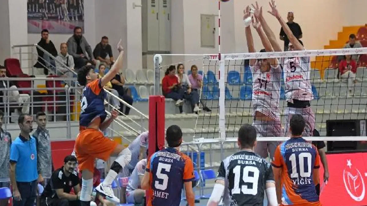 Bursa Osmangazi'de filede sezonun ilk galibiyeti