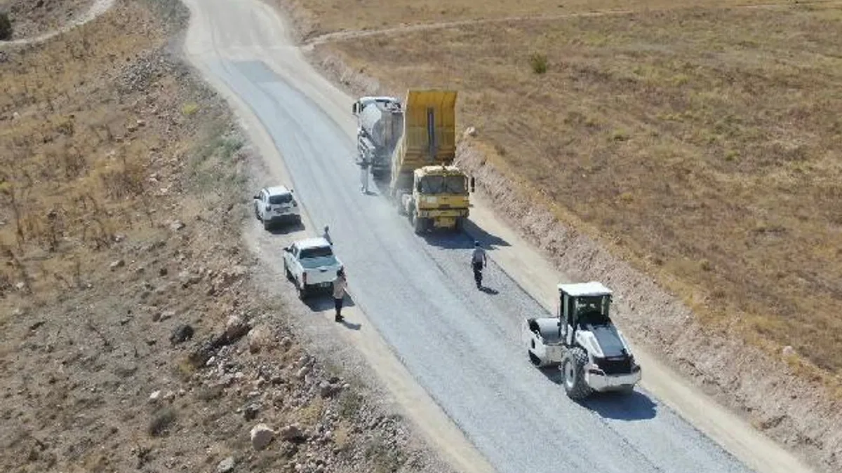 Malatya Büyükşehir’den Uzunhasan’a güvenli ve modern yol