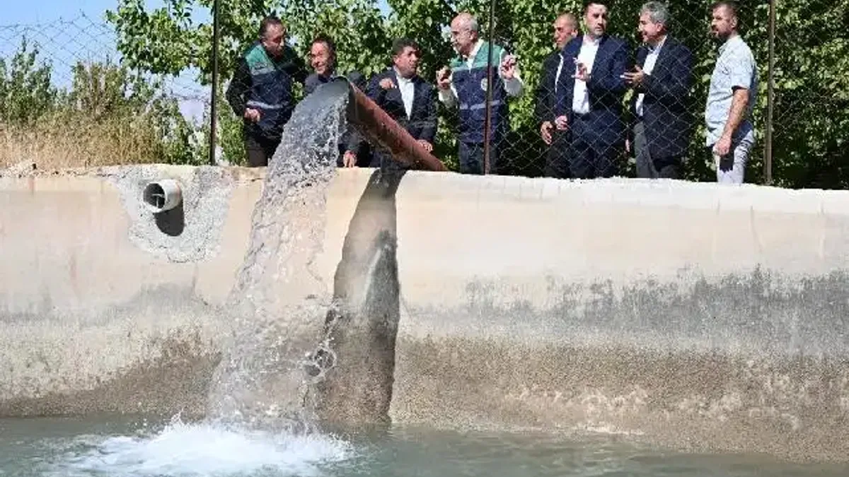 Malatya'da 4 bin 500 dönüm alan sulanacak