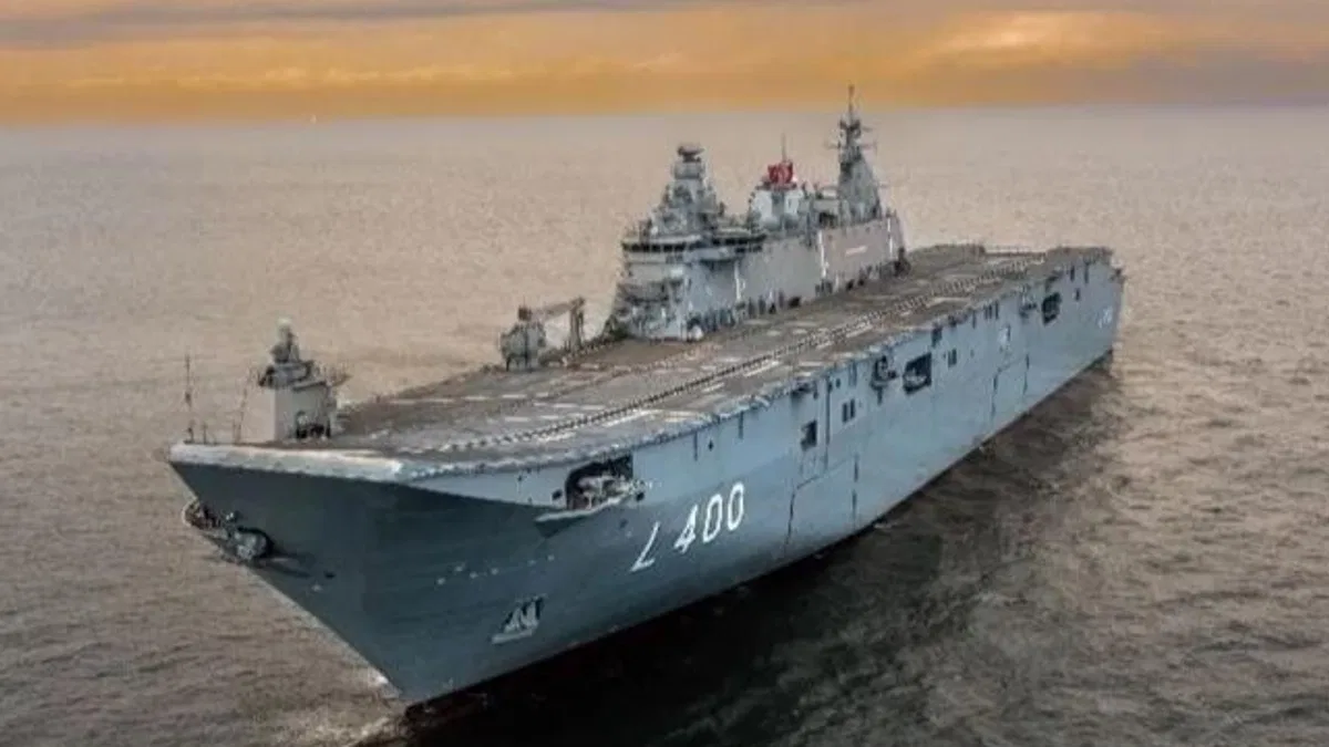 NATO: TCG Anadolu Letonya kıyılarında