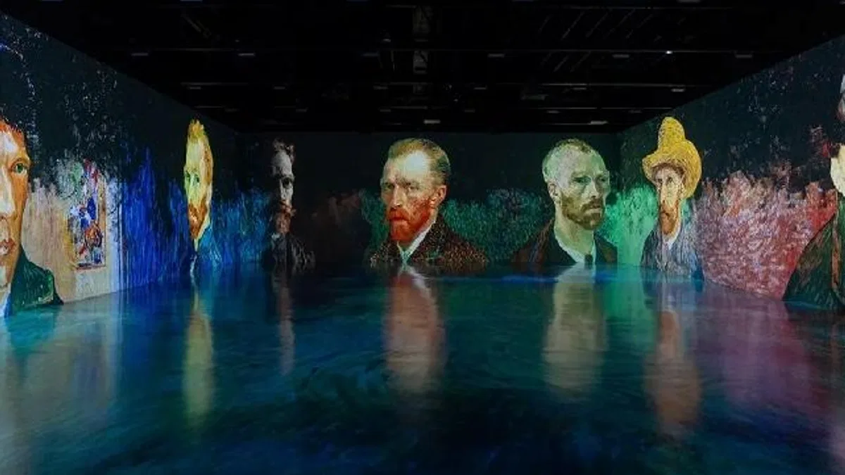 Van Gogh: Işığın İzinde sergisine ziyaretçi rekoru