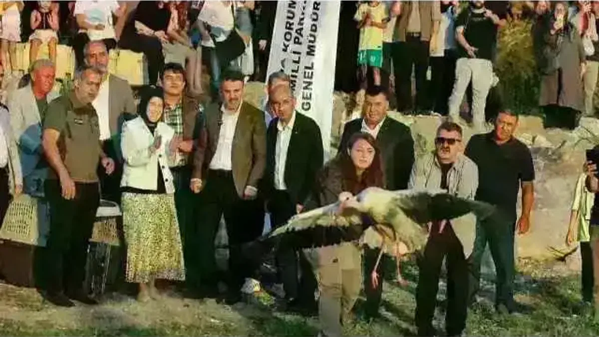 Bursa'da doğayla iç içe bir şenlik... Leylek Şenliği'ne coşkulu start