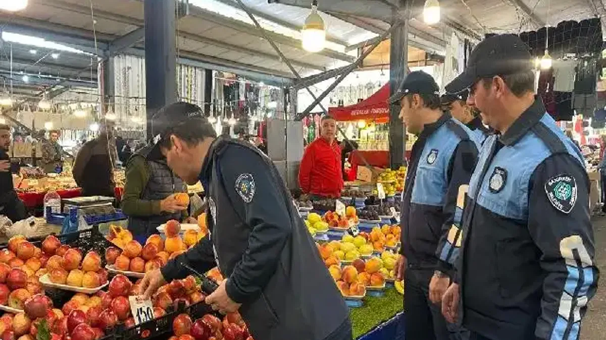 İstanbul Bakırköy’de pazar denetimleriyle güvenli alışveriş dönemi