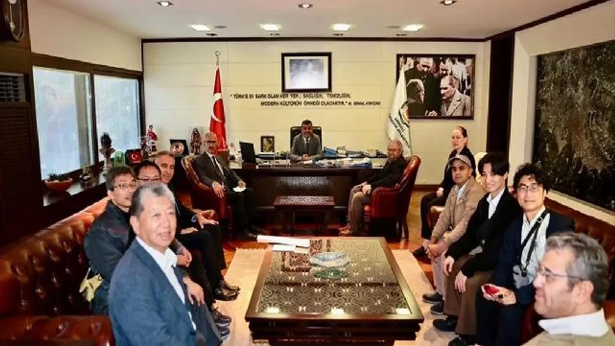 Japon ve Türk bilim insanlarından Denizli'ye ziyaret