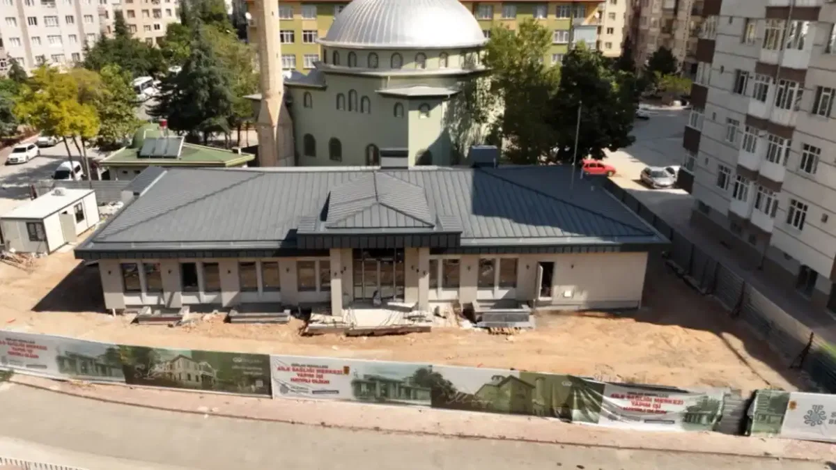 Konya Selçuklu'da yeni aile sağlığı merkezi açılışa hazırlanıyor
