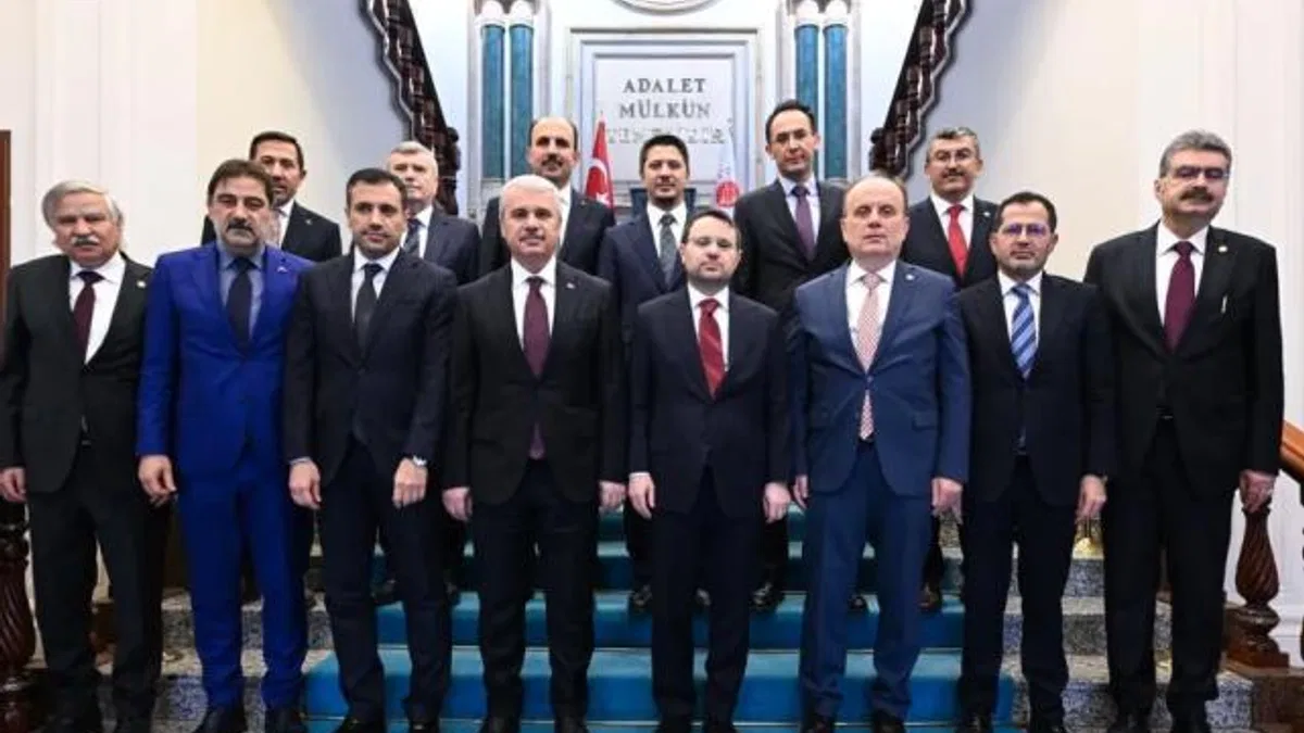 Konya'dan Bakan Gürlek'e nezaket ziyareti