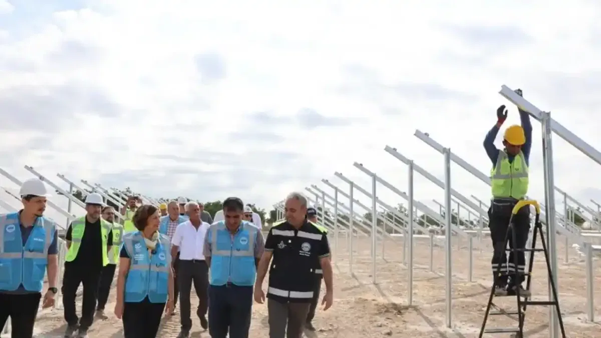 Karapazar GES ile Eskişehir'in güneşi tasarrufa dönüşüyor