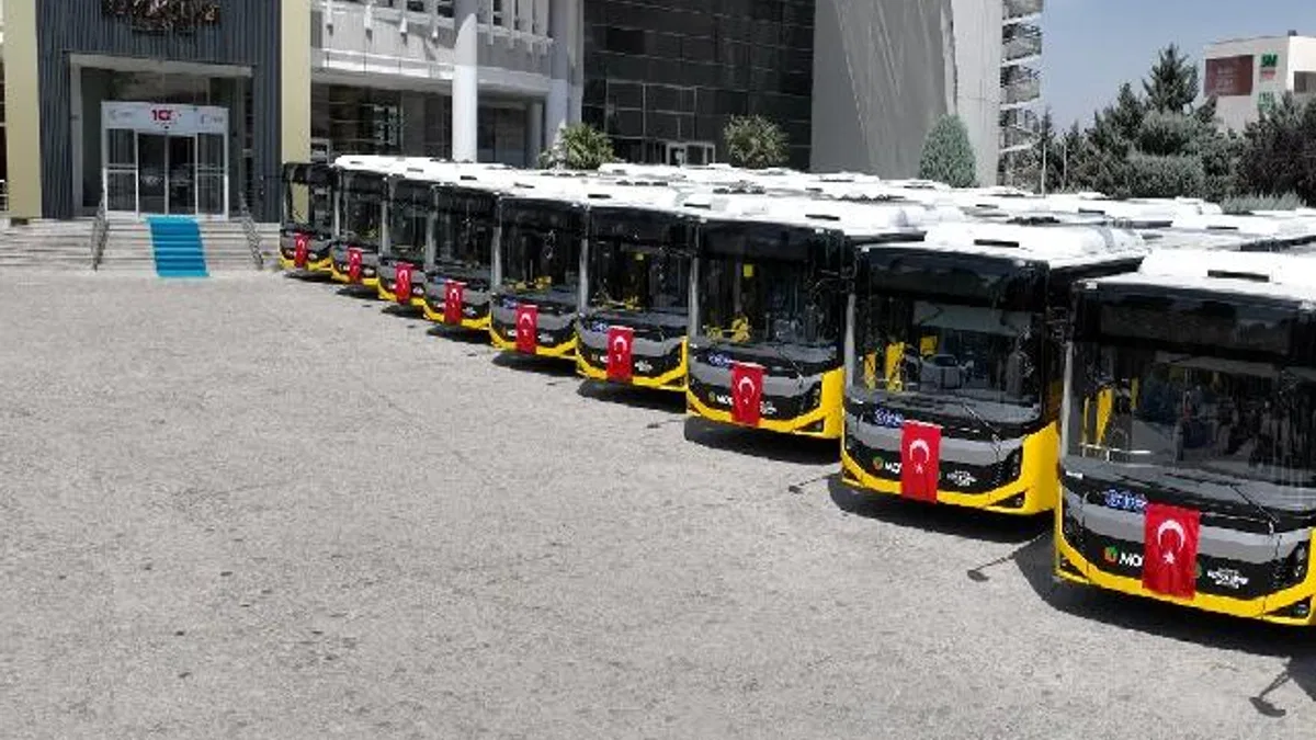 Malatya’da toplu taşımaya konforlu dokunuş