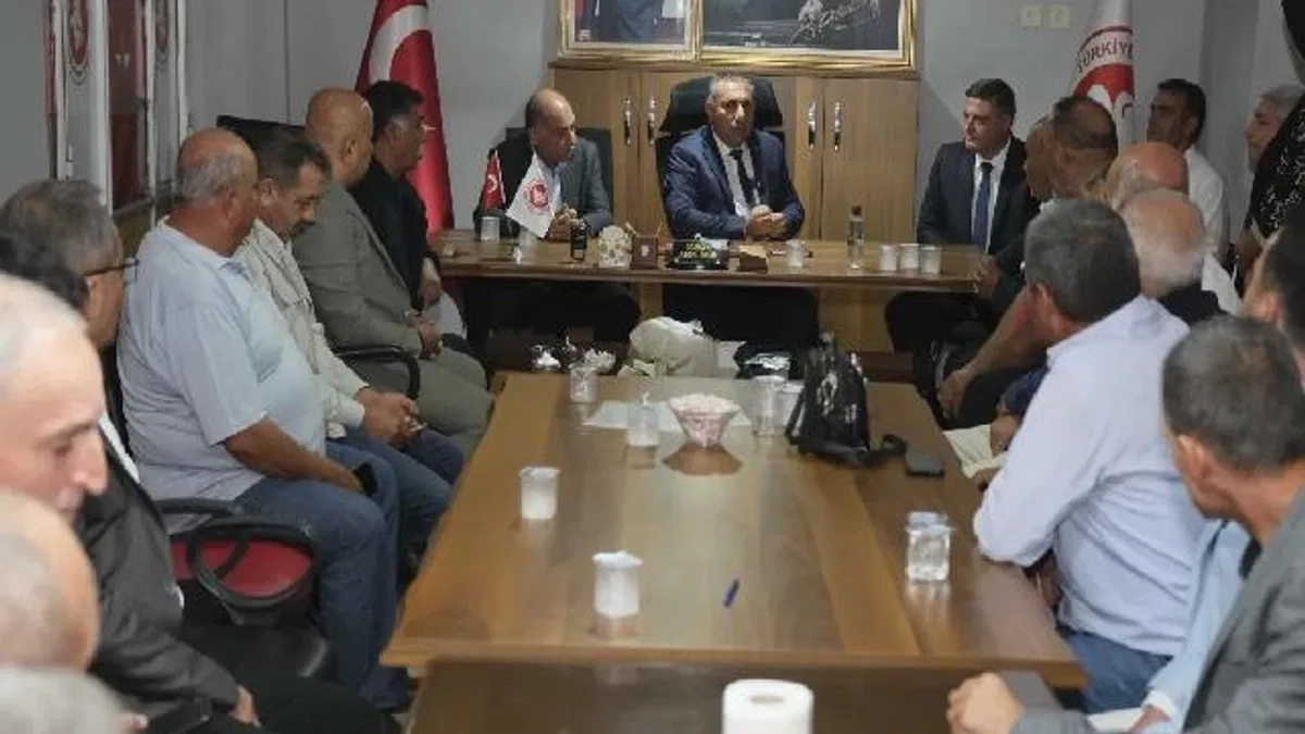 Adana Yumurtalık’ta 4 ilçenin muhtarlarıyla buluşma