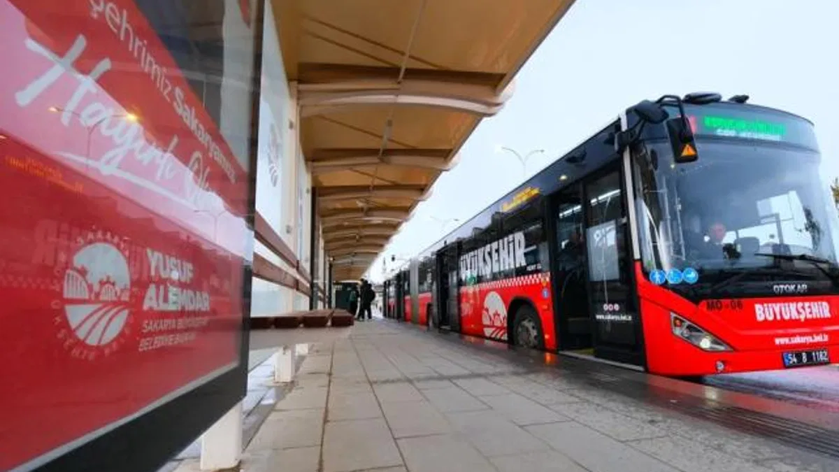 Sakarya'da toplu ulaşımda ilk tercih metrobüs