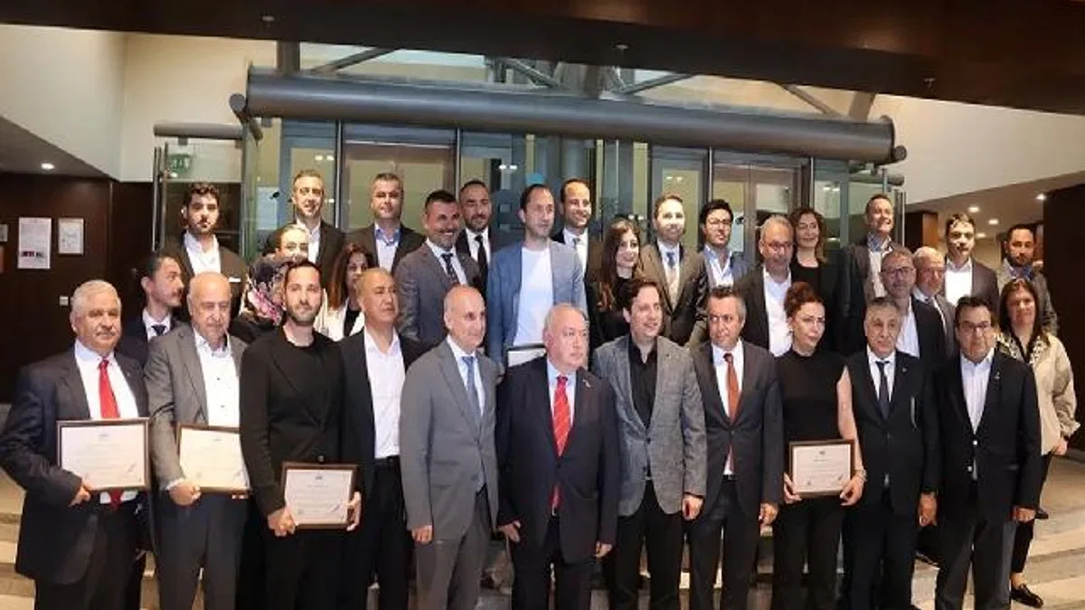 Su ürünleri ve hayvansal mamuller sektöründe ihracat liderleri ödüllerle onurlandırıldı