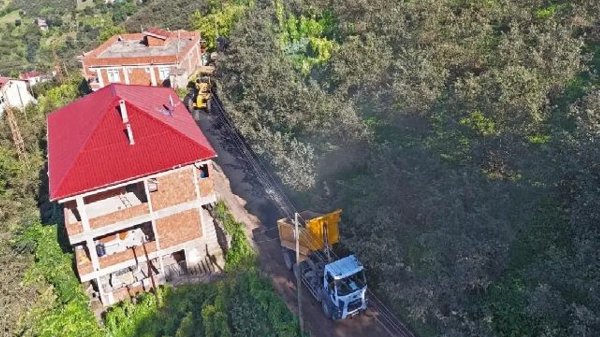 Ordu Ulubey’de asfalt sevinci