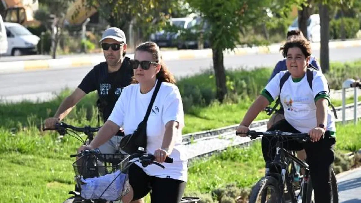 Manisa Akhisarlılar sağlıklı yaşama pedal çevirdi