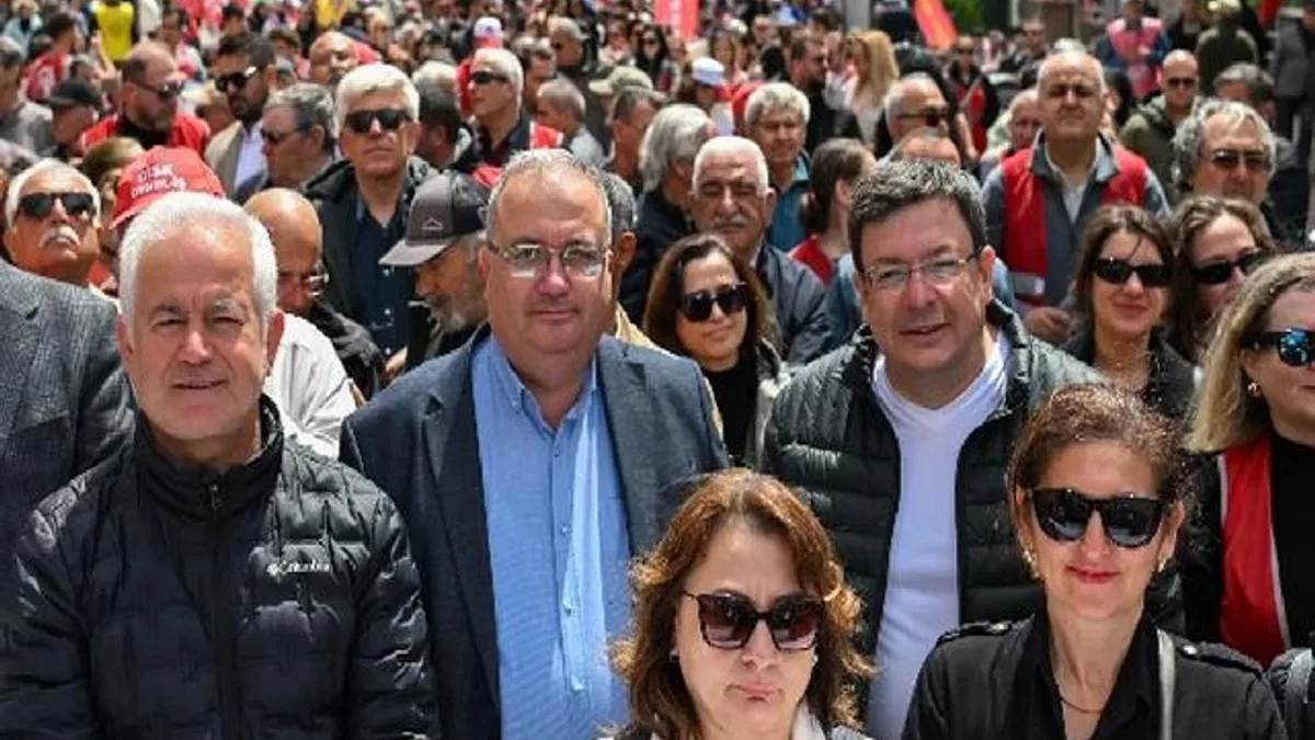 Çanakkale'de 1 Mayıs coşkuyla kutlandı