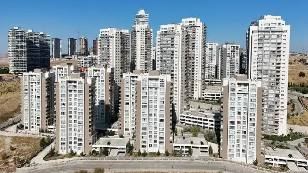 Ankara'da Eylül ayında 13 bin 417 konut satıldı