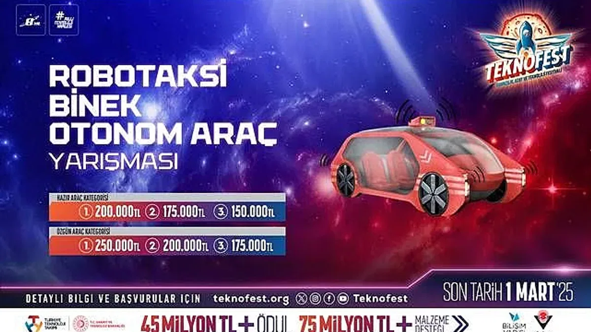 Otonom Araçlarda Sınırları Zorlayan Yarışlar 1 Mart'ta Başlıyor