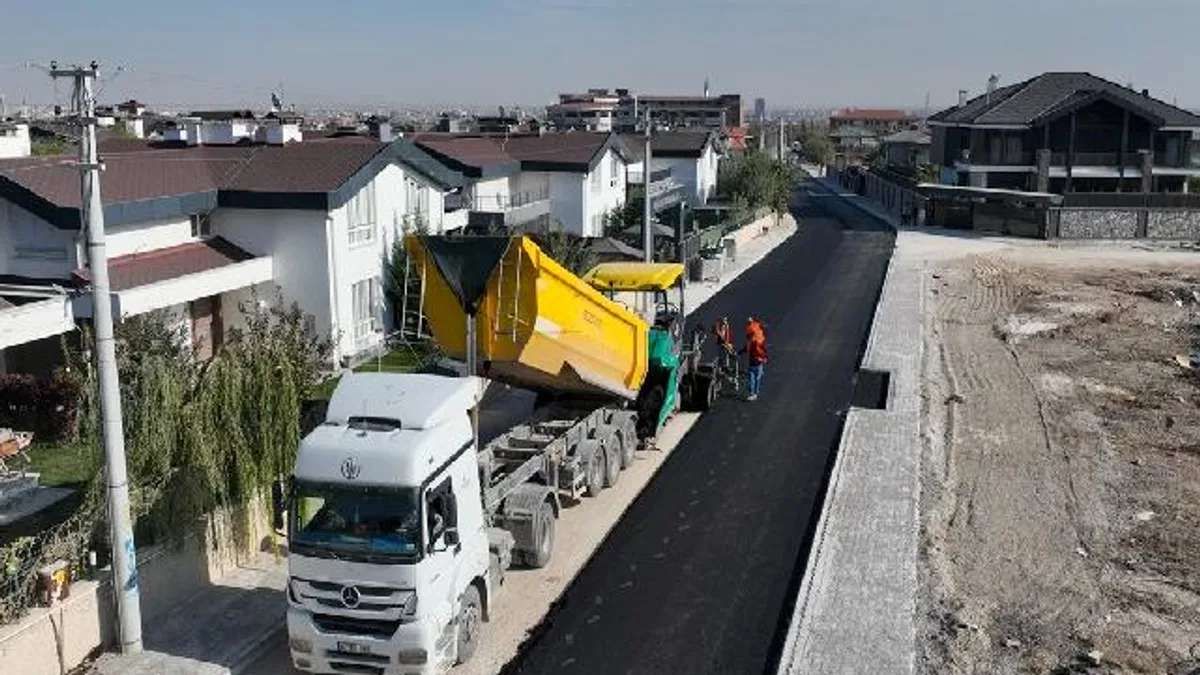Konya Selçuklu'da ulaşıma üst yapı katkısı