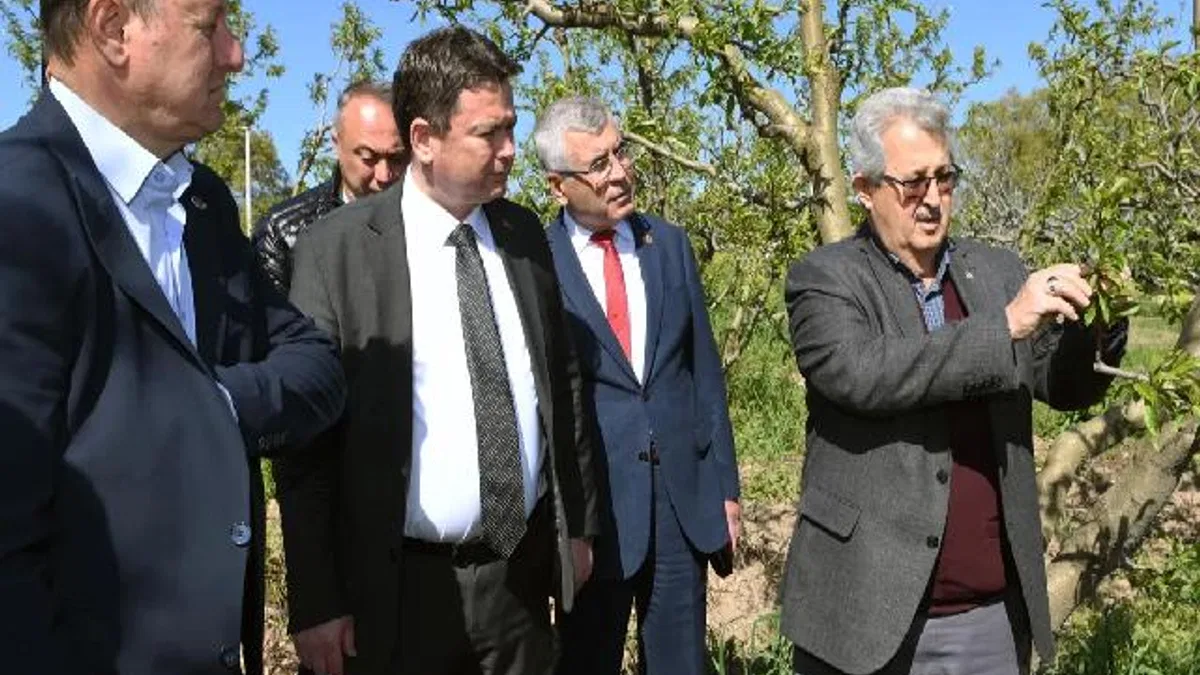 Bursa Osmangazi'de Başkan Aydın çiftçilerin yanında