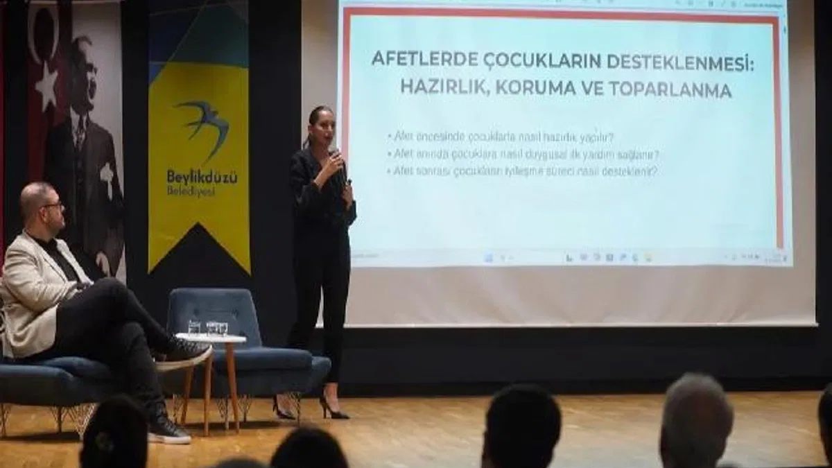 İstanbul Beylikdüzü’nde afet yönetiminde kadın ve çocuk vurgusu