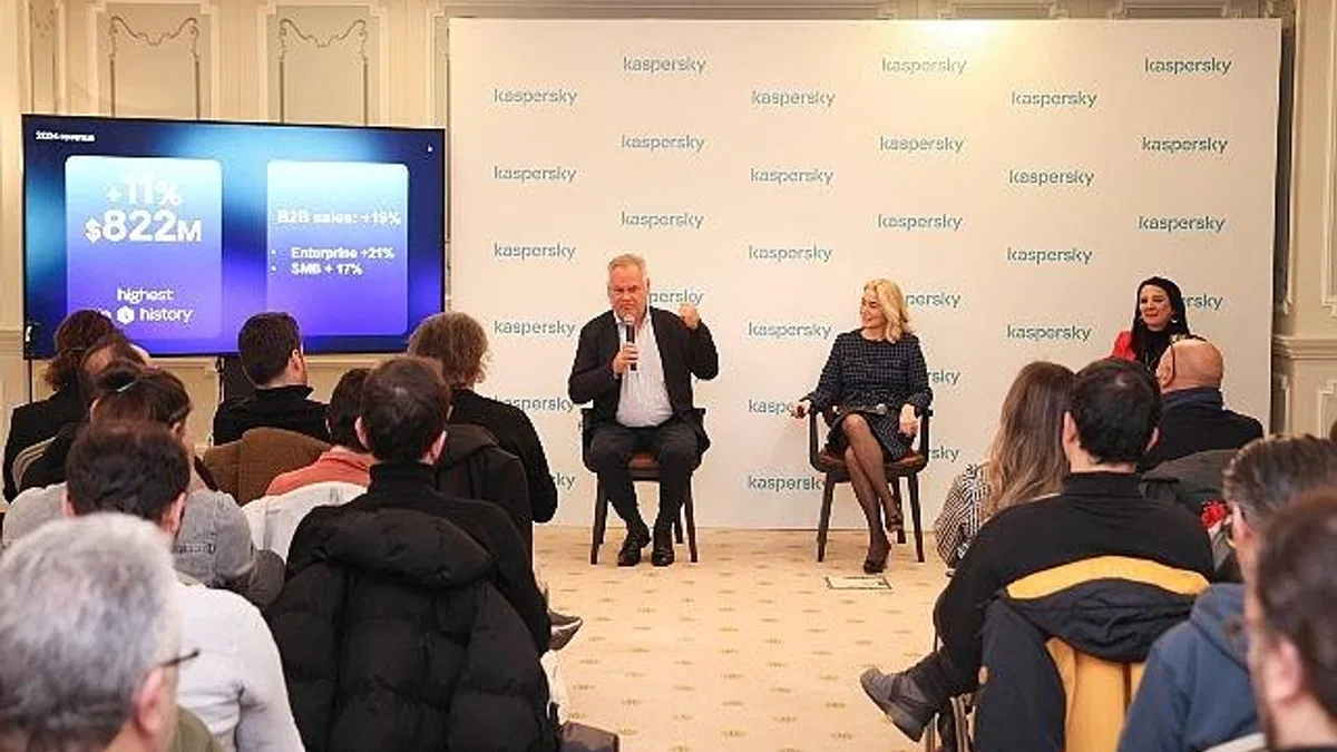 Kaspersky, Türkiye'de %42 oranında büyüme elde ettiği 2024 yılına ait finansal sonuçlarını açıkladı