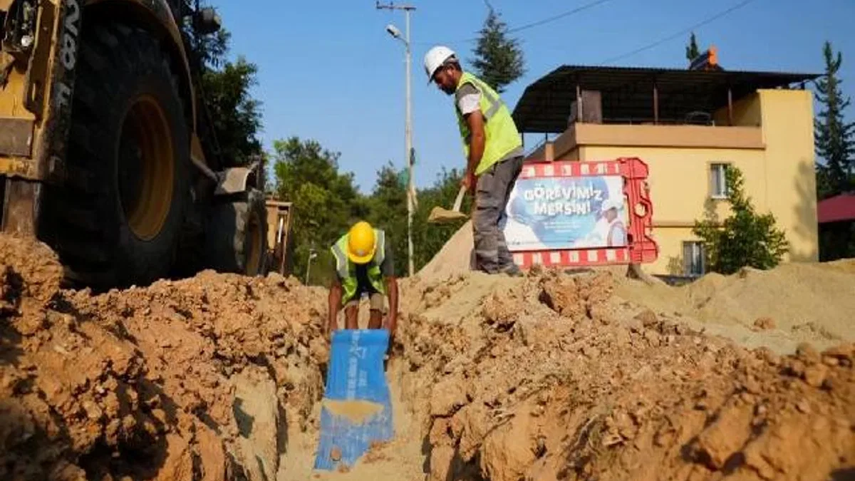 Mersin'de içme suyu hamlesi