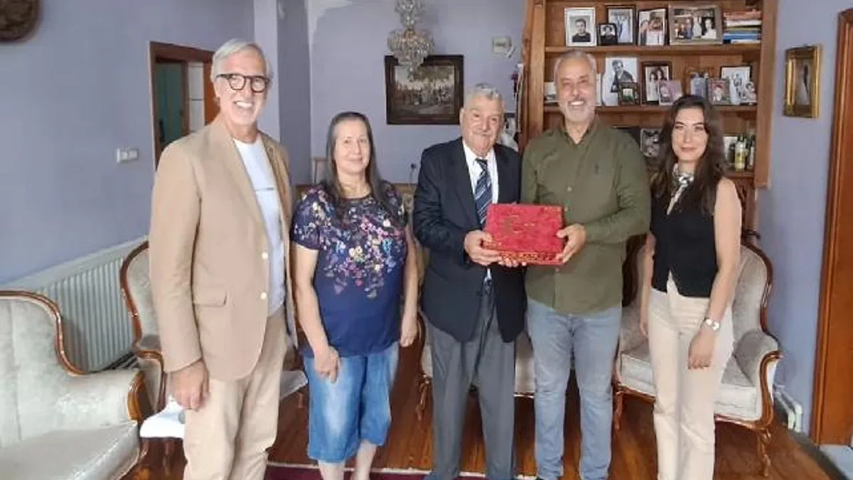 İzmit'te Kıbrıs Gazileri Bayraktar ve Aslan’a anlamlı ziyaret