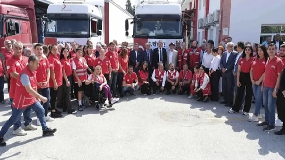 Adana’dan Gazze’ye insani yardım