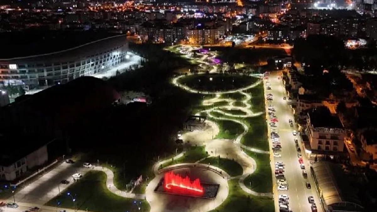 Ordu'da Durugöl, gece görünümüyle hayran bırakıyor
