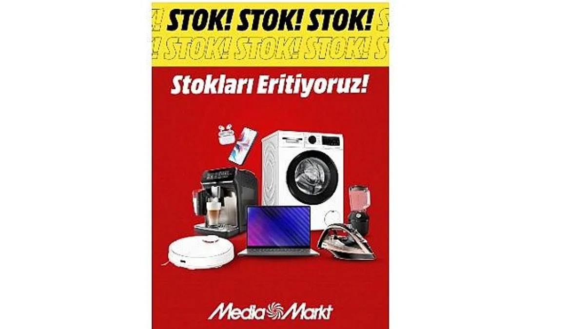 MediaMarkt tabletten robot süpürgeye, "Stokları Eritmeye" devam ediyor