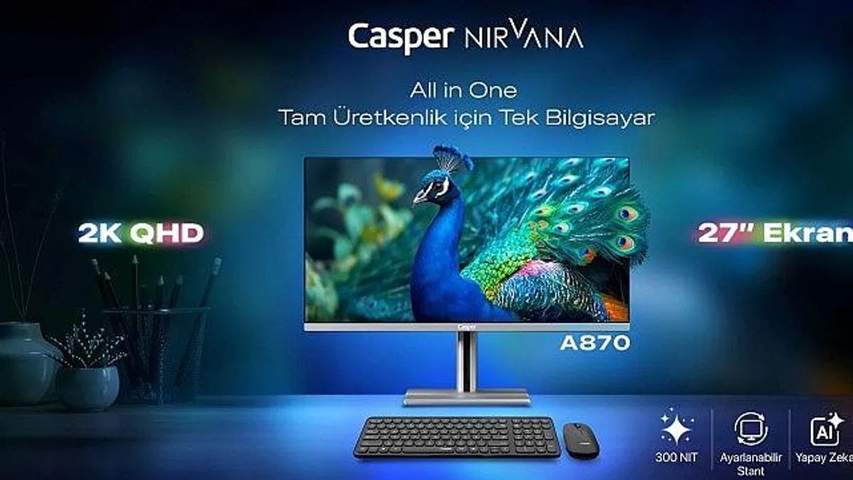 Şıklık, güç ve yapay zeka tek bir tasarımda: 2K QUAD HD ekranlı Nirvana A870