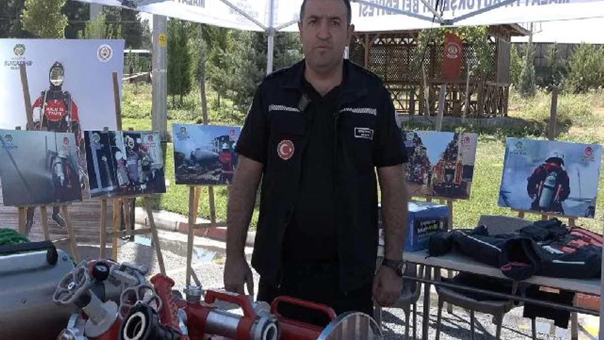 Malatya Büyükşehir İtfaiyesi 2025'te yoğun mesai harcadı