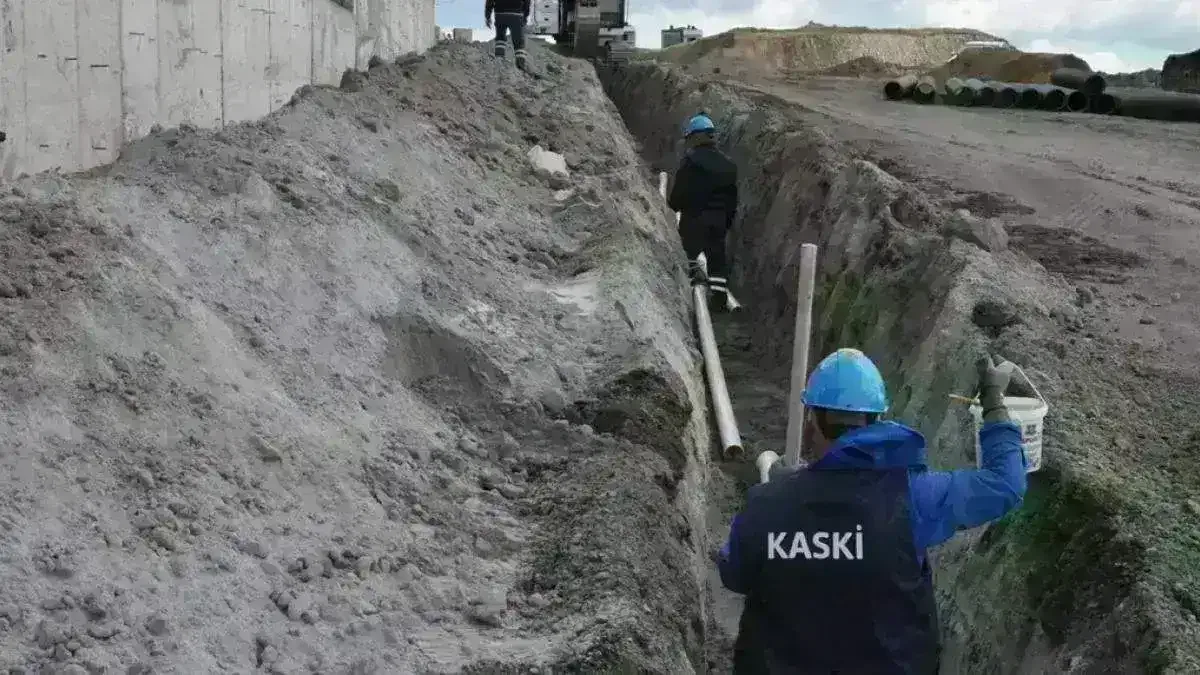 KASKİ'den şehrin dört bir yanına altyapı yatırımı