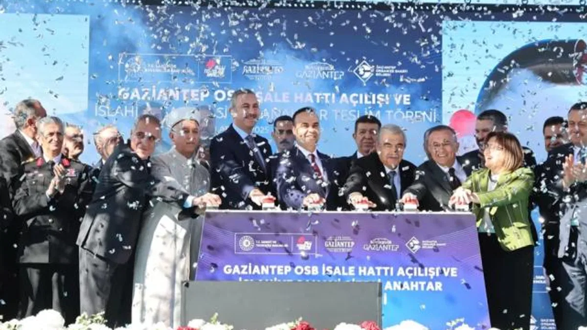 Gaziantep sanayisine hayati yatırım